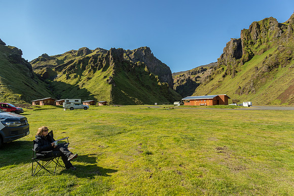 Thaghill Camping, Road 214 - Vik