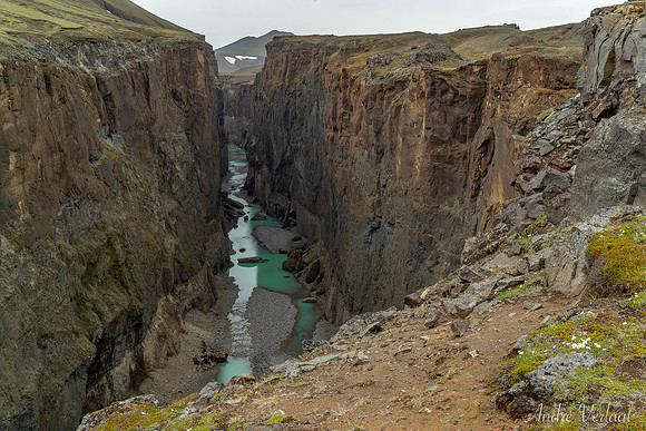 Hafrahvamma-glúfur, Road 923 - Eriksstadir