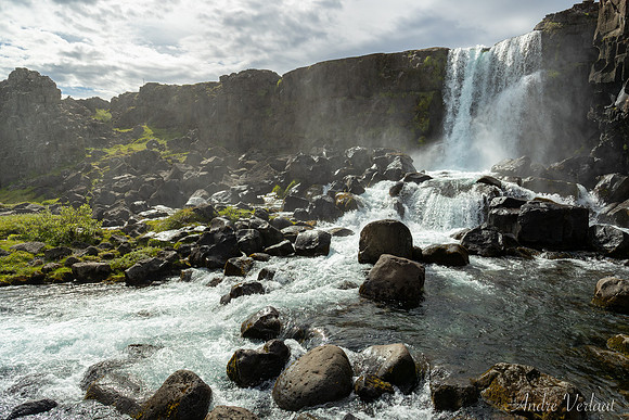 Öxarárfoss - Thingvellir