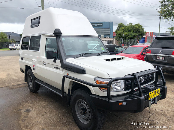 Toyota Landcruiser 'Troopy" / 'Hilton on Wheels'