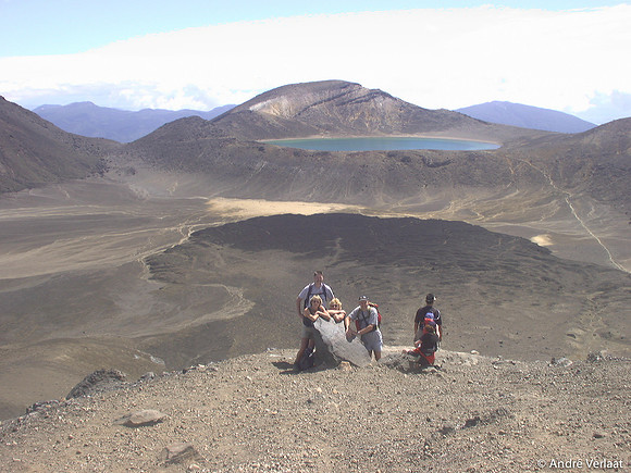 Blue Lake - Tongariro Crossing Track